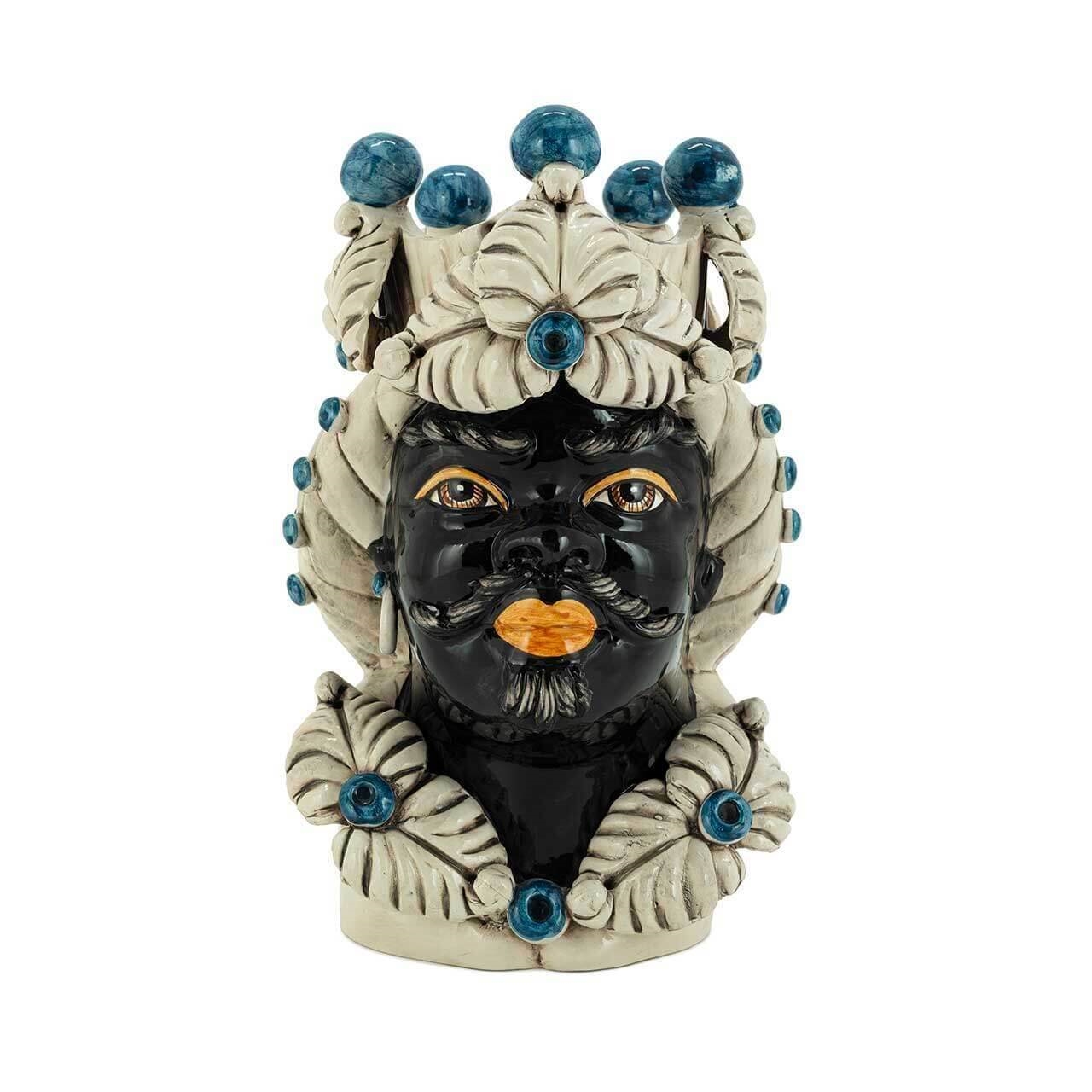 200944-80 ABHIKA ВАЗА MORO MAN EVE BLUE 