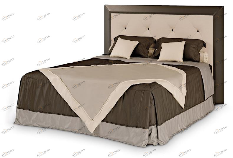 Bellotti Ezio Кровать с мягким изголовьем и капюшоном из микрофибры Park avenue 2017-34