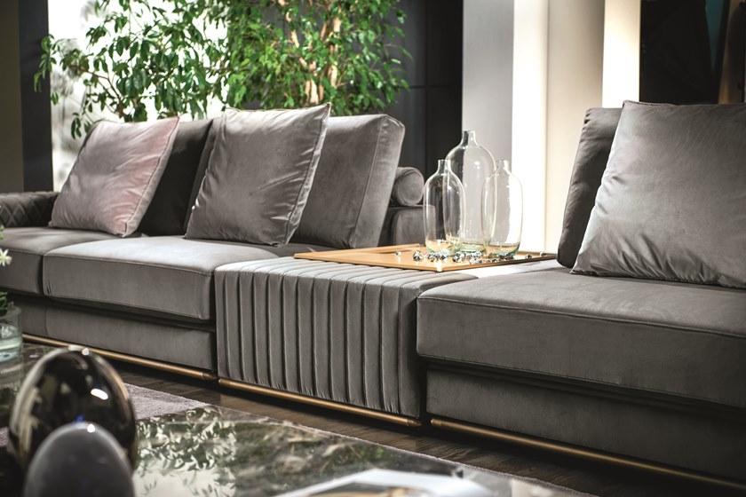 Former In Italia Модульный диван в бархате Visconti plus sun-id-1383460 - Вид №1