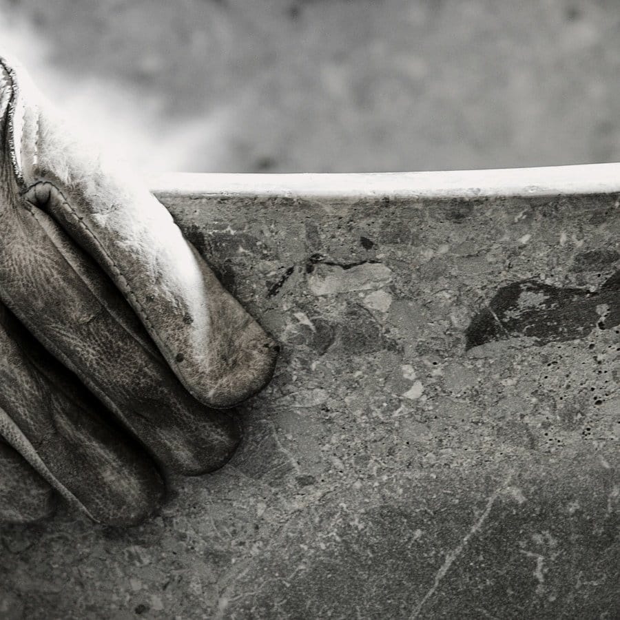 Круглый отдельно стоящий умывальник из натурального камня Antoniolupi жидкая душа ARCH-00026533 - Вид №2