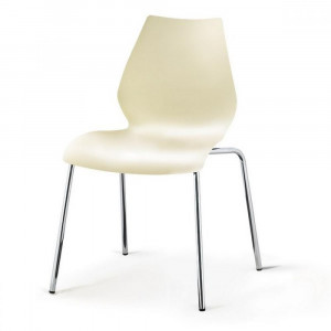 SHF-01-W White Стул пластиковый Afina