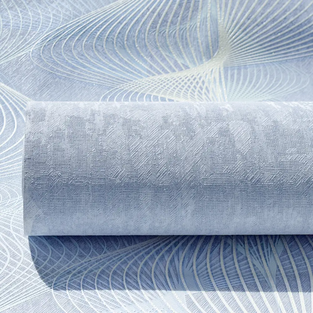 Обои флизелиновые Wall Up Tesla голубые фон 1.06 м 646665 STLM-2046342 - Вид №2