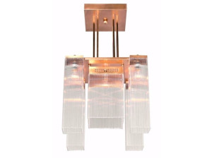 Подвесной светильник ручной работы из латуни