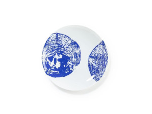 Фарфоровая десертная тарелка