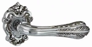 Bronces Mestre Ручка серебристого цвета с глянцевой поверхностью розы Treasure