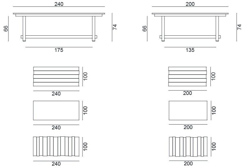 Gervasoni Садовый столик со столешницей из каррарского мрамора Gervasoni outdoor sun-id-1435485 - Вид №2