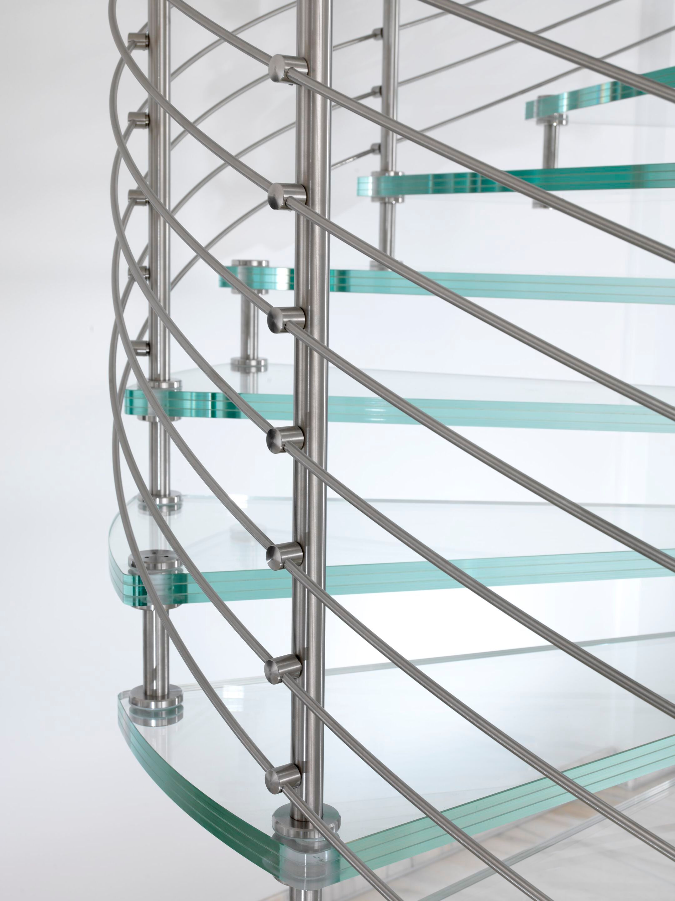 Винтовая лестница из стали и стекла Siller Treppen SCIRIA CLARITY ARCH-00046841 - Вид №2