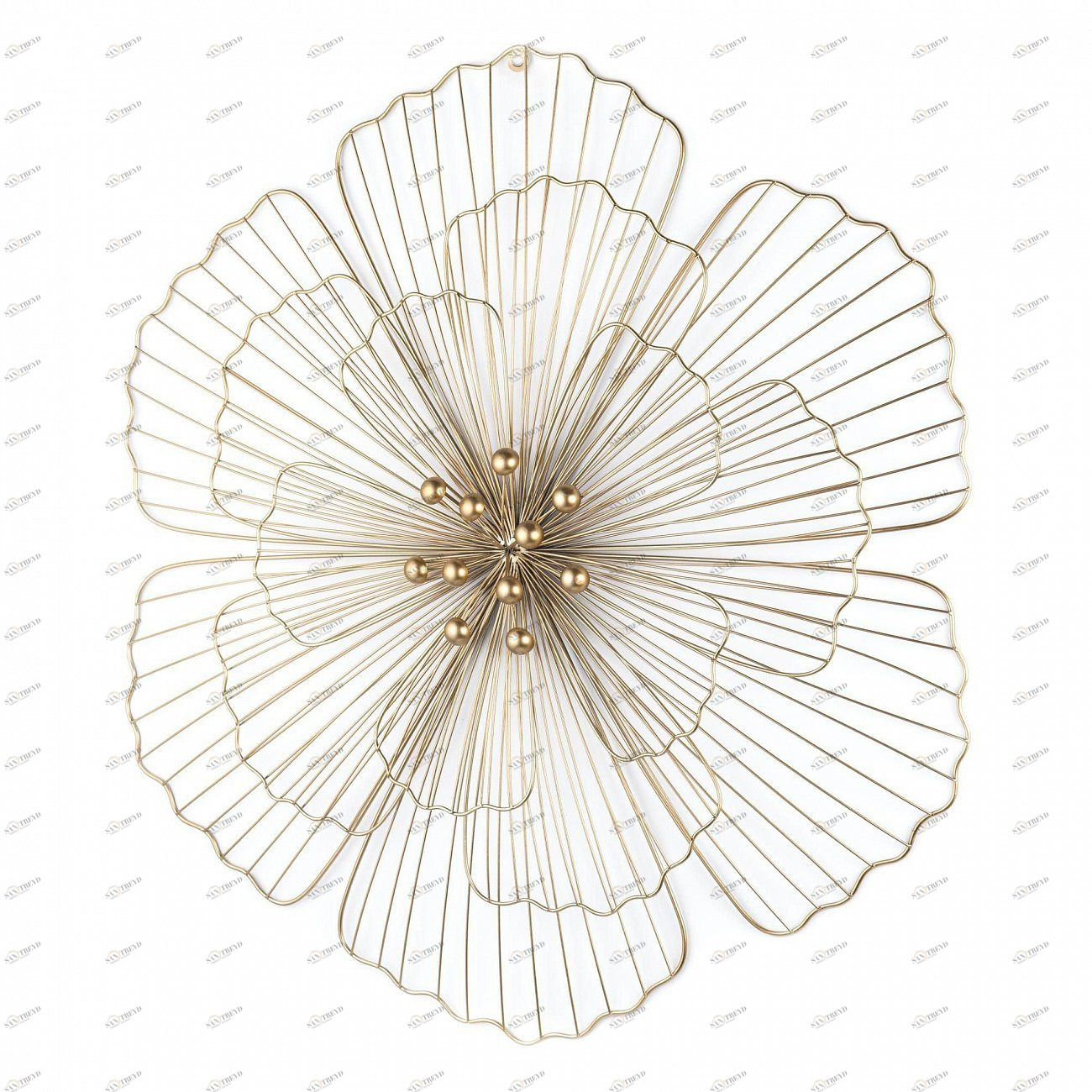 Декоративное настенное панно Flo ANKONA  217810 Золото 