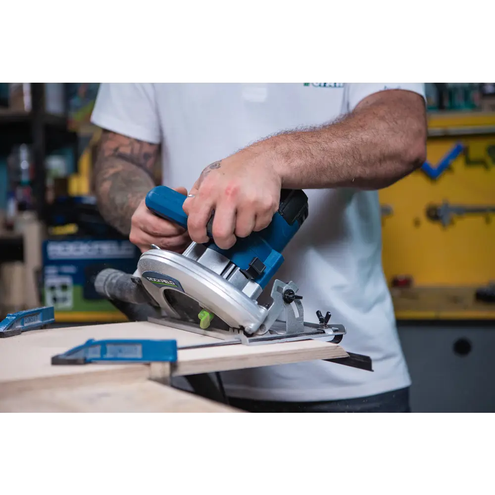 Сетевая циркулярная пила Rockfield RF160CS для точного распила 89366506 STLM-0844028 - Вид №12