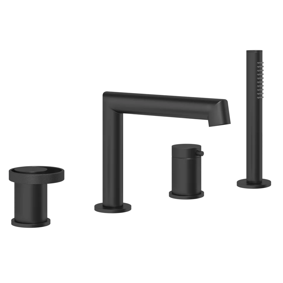 Смеситель для ванны 63337 299 Gessi Anello МАТОВО-ЧЕРНЫЙ 63337299