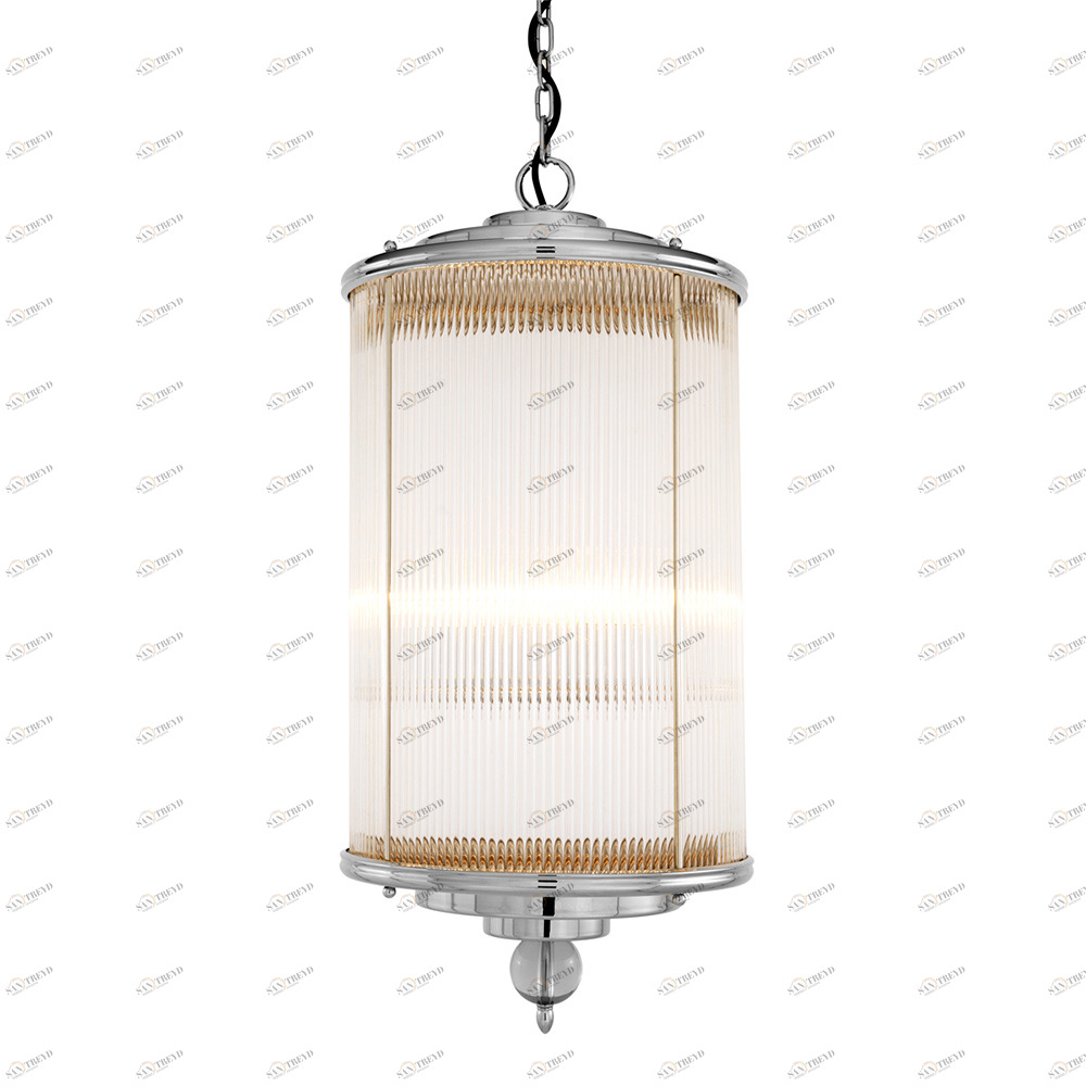 Подвесной светильник Clarendon от Delight Collection KG0604P-4 DELIGHT COLLECTION ДИЗАЙНЕРСКИЕ 243745 Прозрачный;никель 