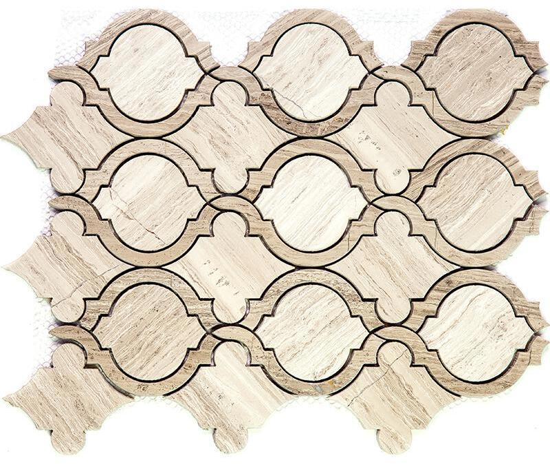 90233109 Мозаика TRL-1 27.8х35, цвет разноцветный Trellis STLM-0142038 SKALINI