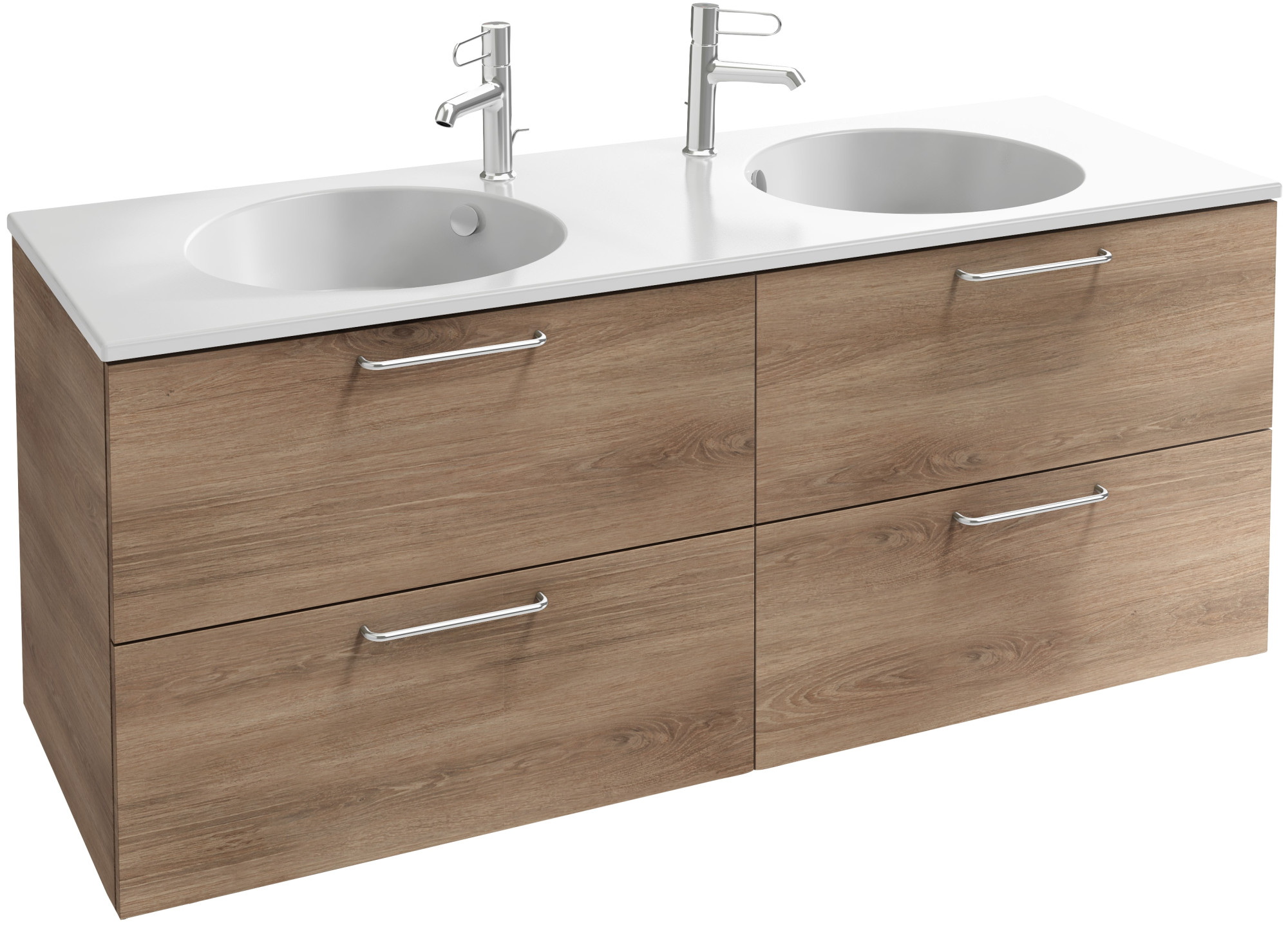 EB2526-R5-NR4 Тумба под столешницу 140 см, 4 ящика, хромированная ручка JACOB DELAFON ODÉON RIVE GAUCHE ODEON RIVE GAUCHE