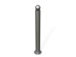 Фиксированный столб из оцинкованной стали