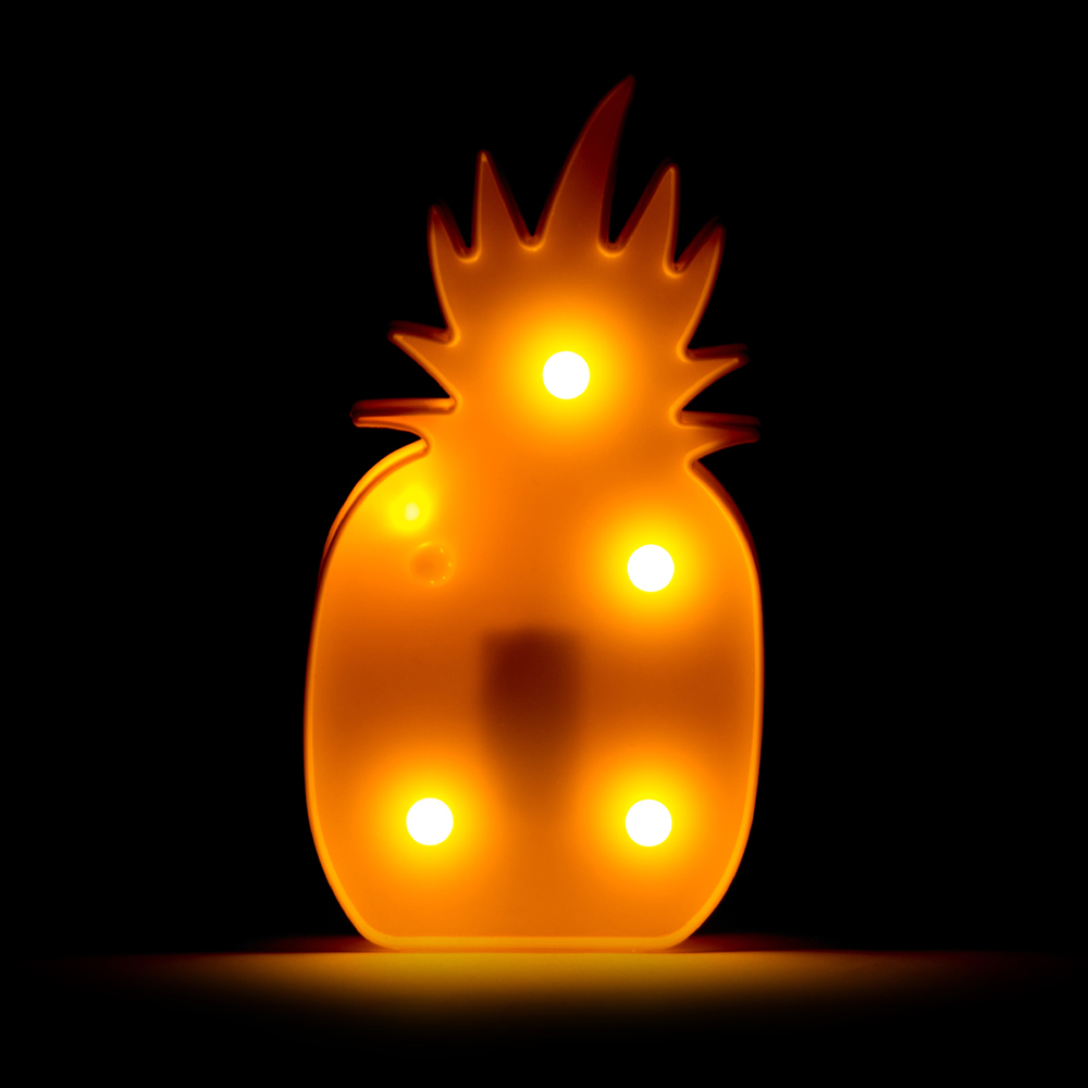 Ночник детский "Ананас" LITTLE LOVELY COMPANY  281713 Желтый Santreyd  - Вид №1