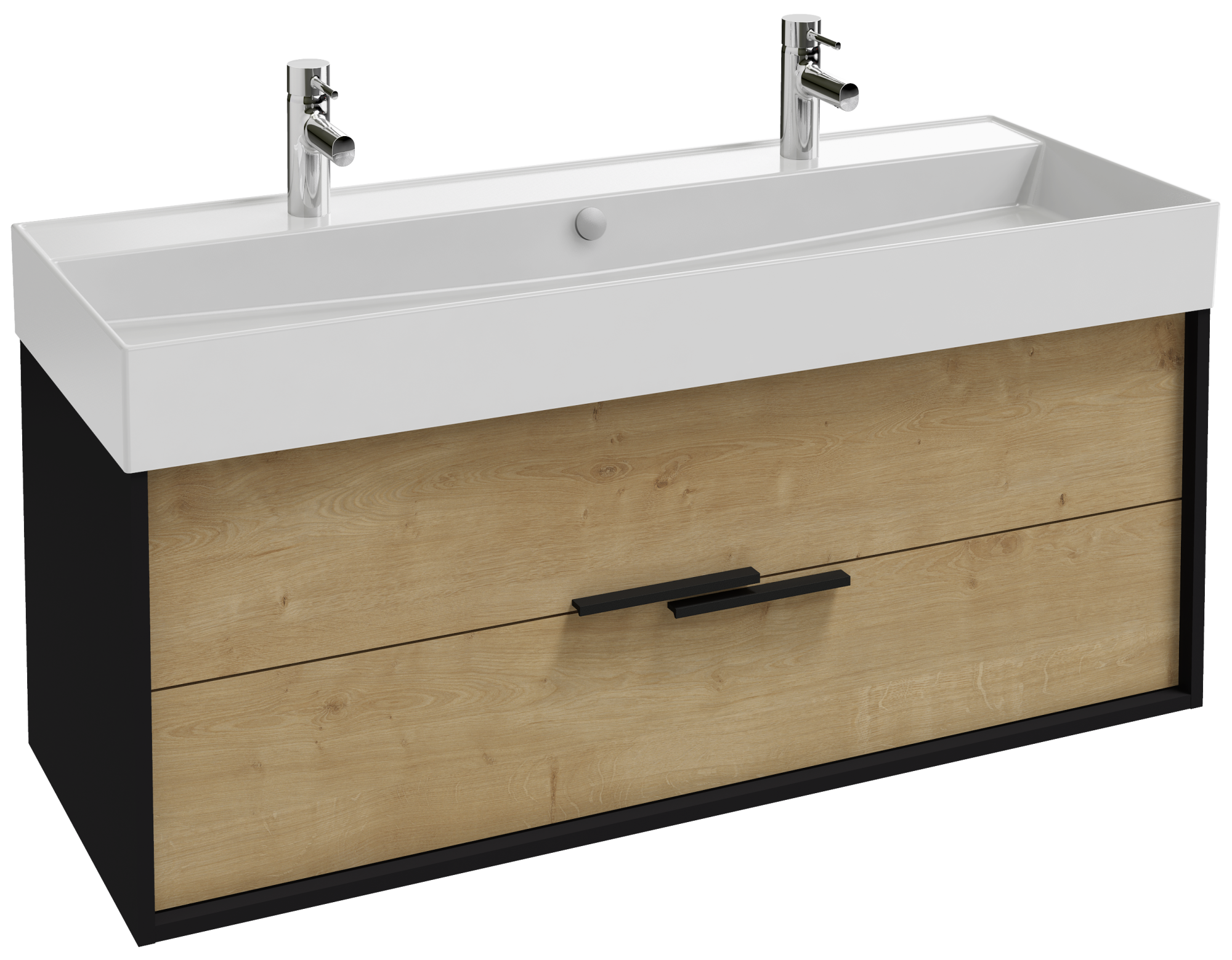 EB1586-M90-M90 Тумба 120 см для столешницы, 2 ящика JACOB DELAFON VIVIENNE 