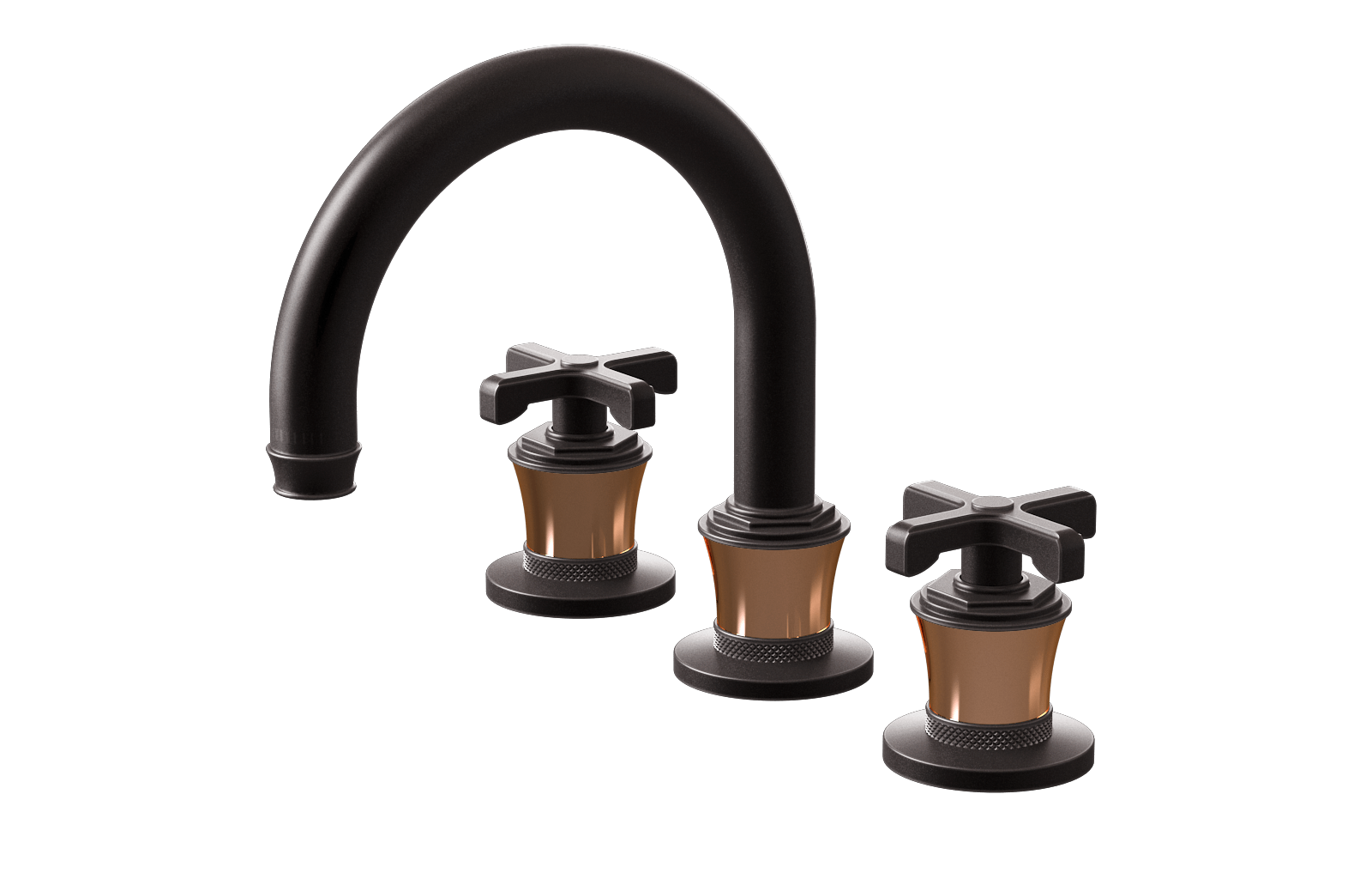 E-11612-R3RG-C20B-GM Смеситель для умывальника на 3 отвертия GRAFF Vignola