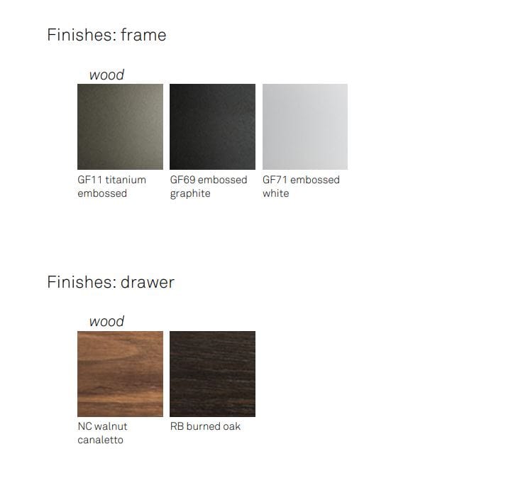 Деревянная тумбочка с ящиками Cattelan italia BIAGIO ARCH-00124916 - Вид №5