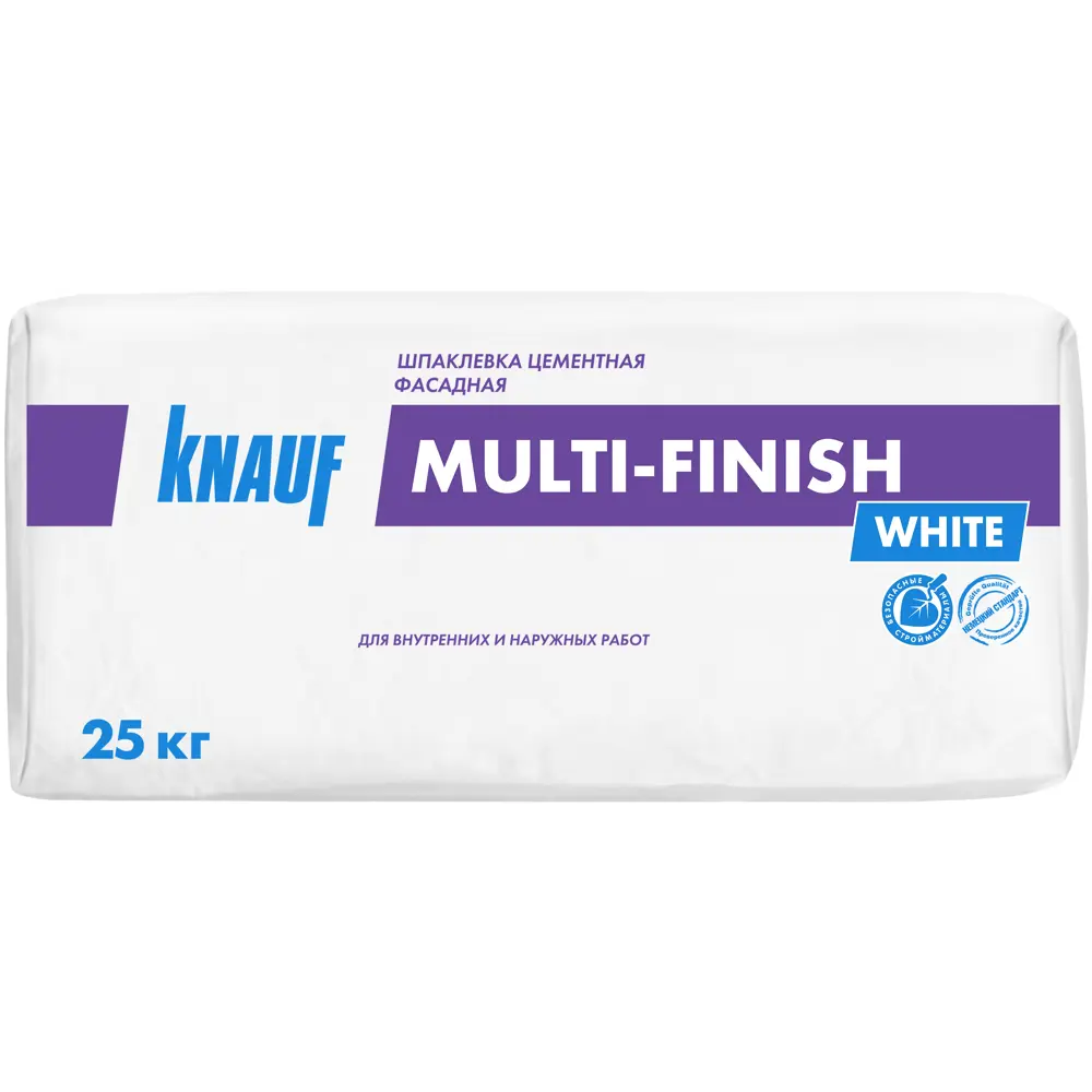Шпаклевка цементная финишная Knauf Мульти-Финиш 25 кг Не применимо STLM-2130646