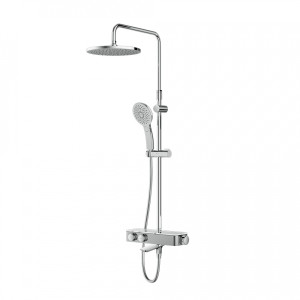 F0750A500 Inspire V2.0 душевая система набор: см-ль д/ванны/душа с термостатом верхний душ d 250 AM.PM Inspire 2.0
