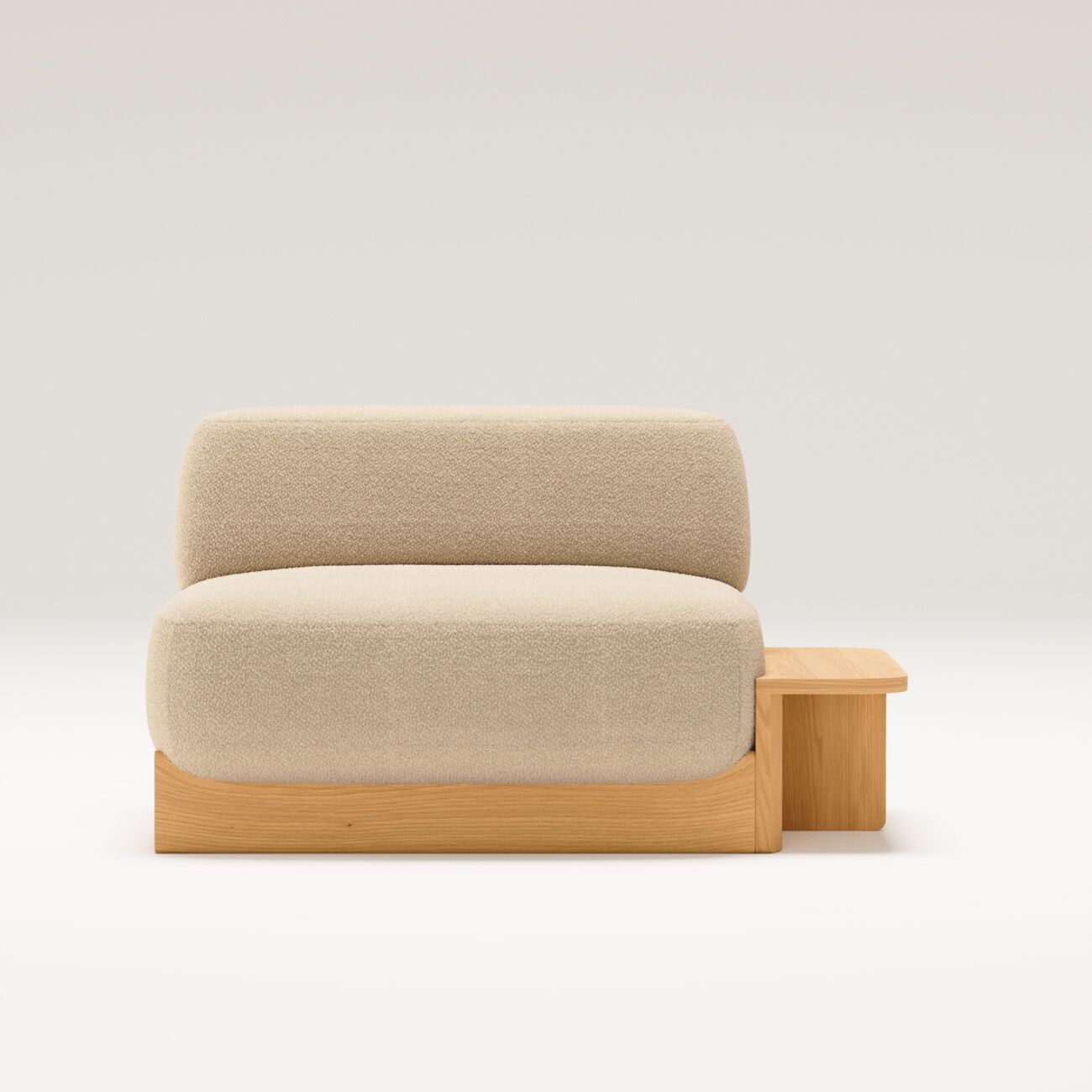 Модульный диван из ткани и дуба Wewood купол ARCH-00109421 - Вид №16