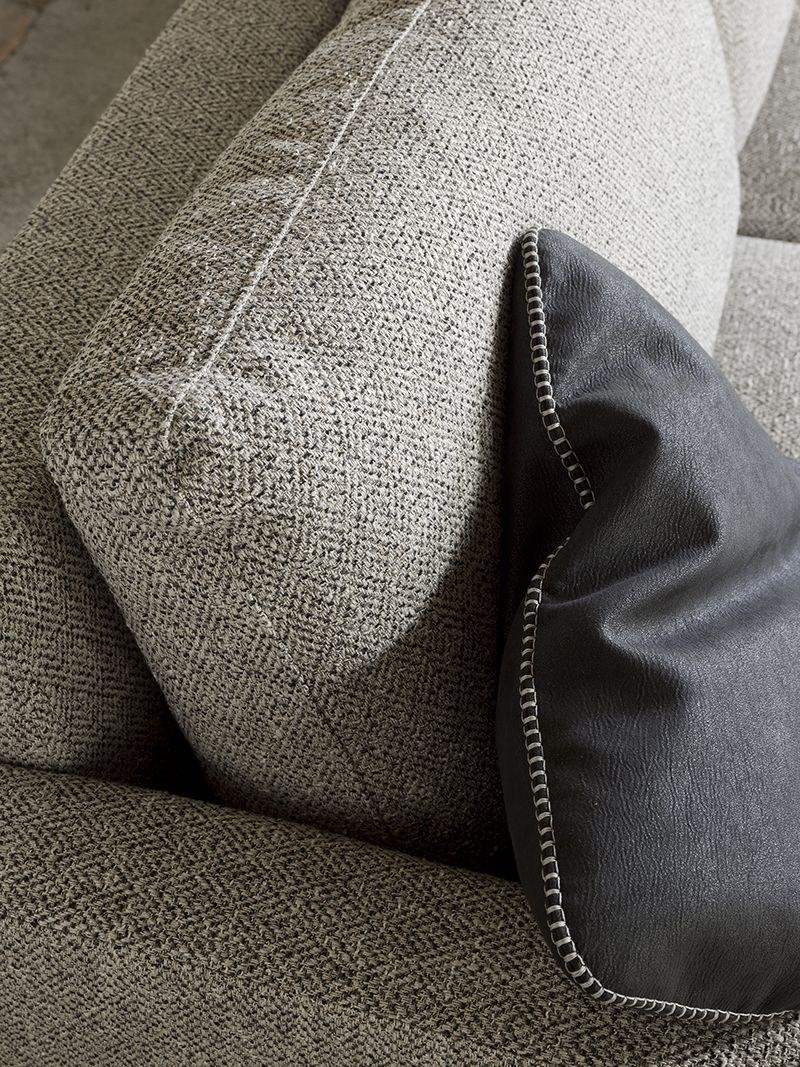 Flexstyle Однотонная квадратная кожаная подушка для дивана sun-id-1403058 - Вид №2