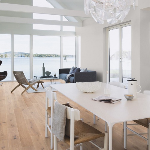 Массивная доска Boen Solid Plank Traditional Белый 162 Live Natural Дуб Рустик (Гладкая) 800-2220х162 мм EICB4MWD - Вид №9