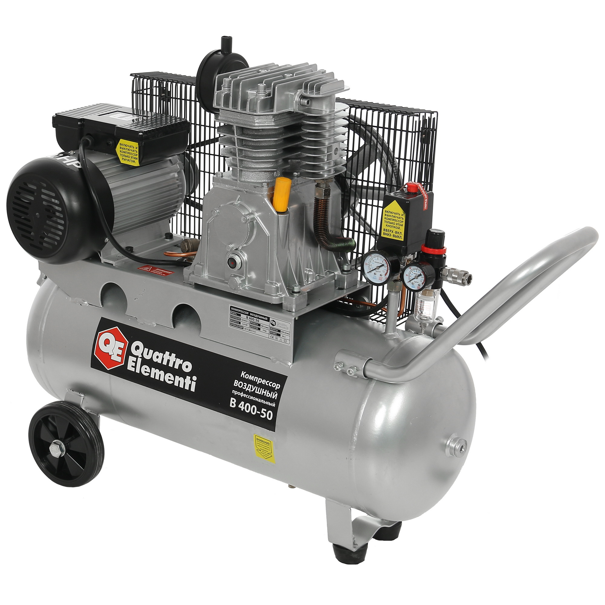 Компрессор поршневой масляный Quattro Elementi B 400-50 770-285 1243195 STDN-0022288