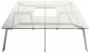 Desalto Стол из стали и стекла