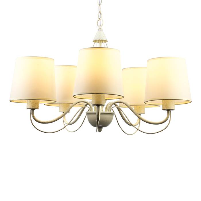 Подвесная люстра Arte Lamp Orlean A9310LM-5WG ARTE LAMP ORLEAN 056183 Белый  - Вид №1