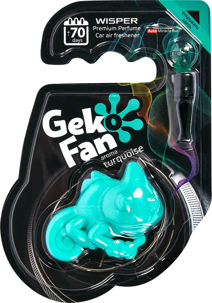 89340855 Ароматизатор Wisper Gekofan Turquoise STLM-0841028