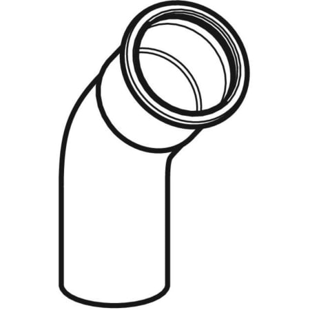 60307 Отвод Geberit Mapress из меди, с гладким концевиком Geberit  - Вид №4