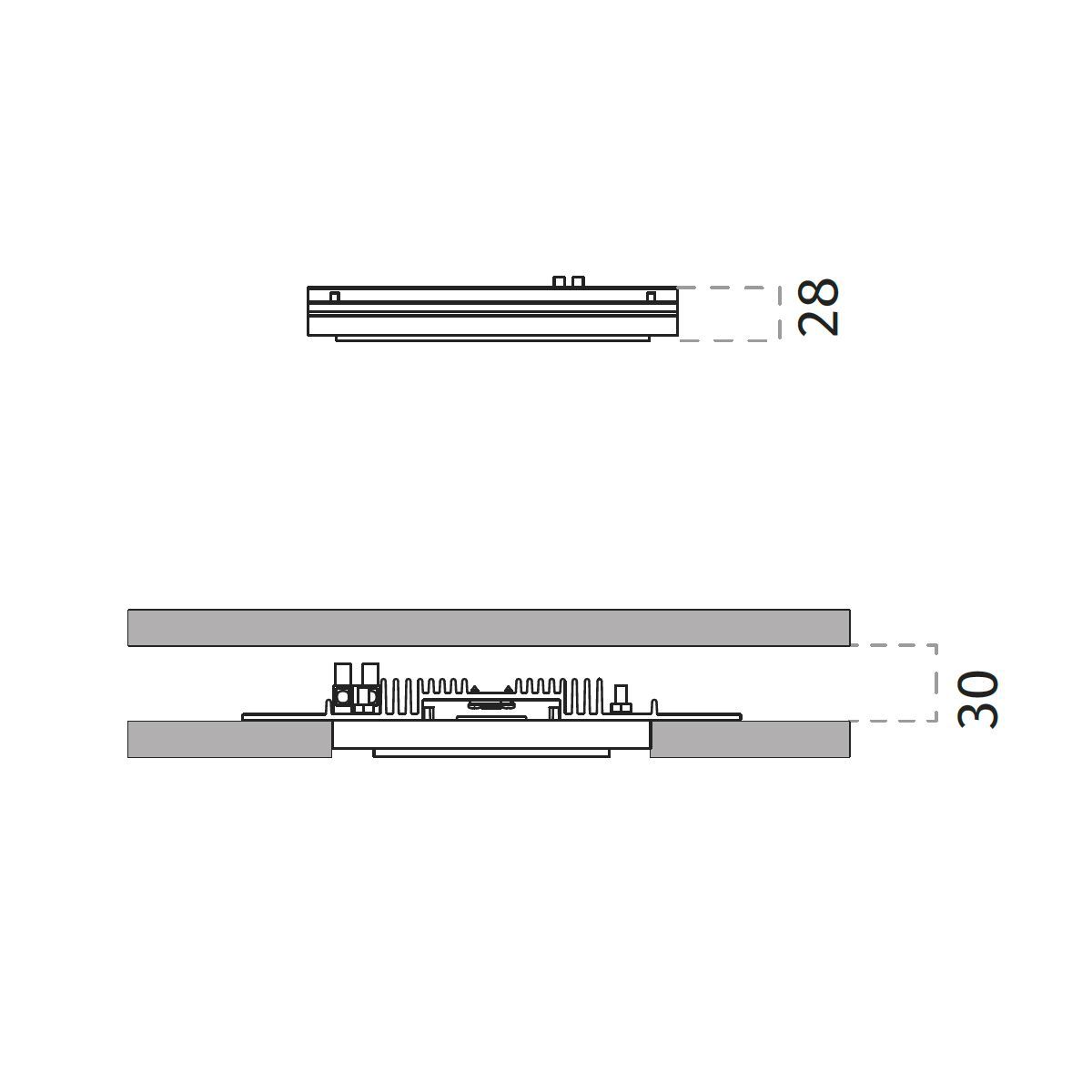 Встраиваемый светодиодный прожектор в Cristaly® 9010 novantadieci MINILED DOQ ARCH-00125146 - Вид №3