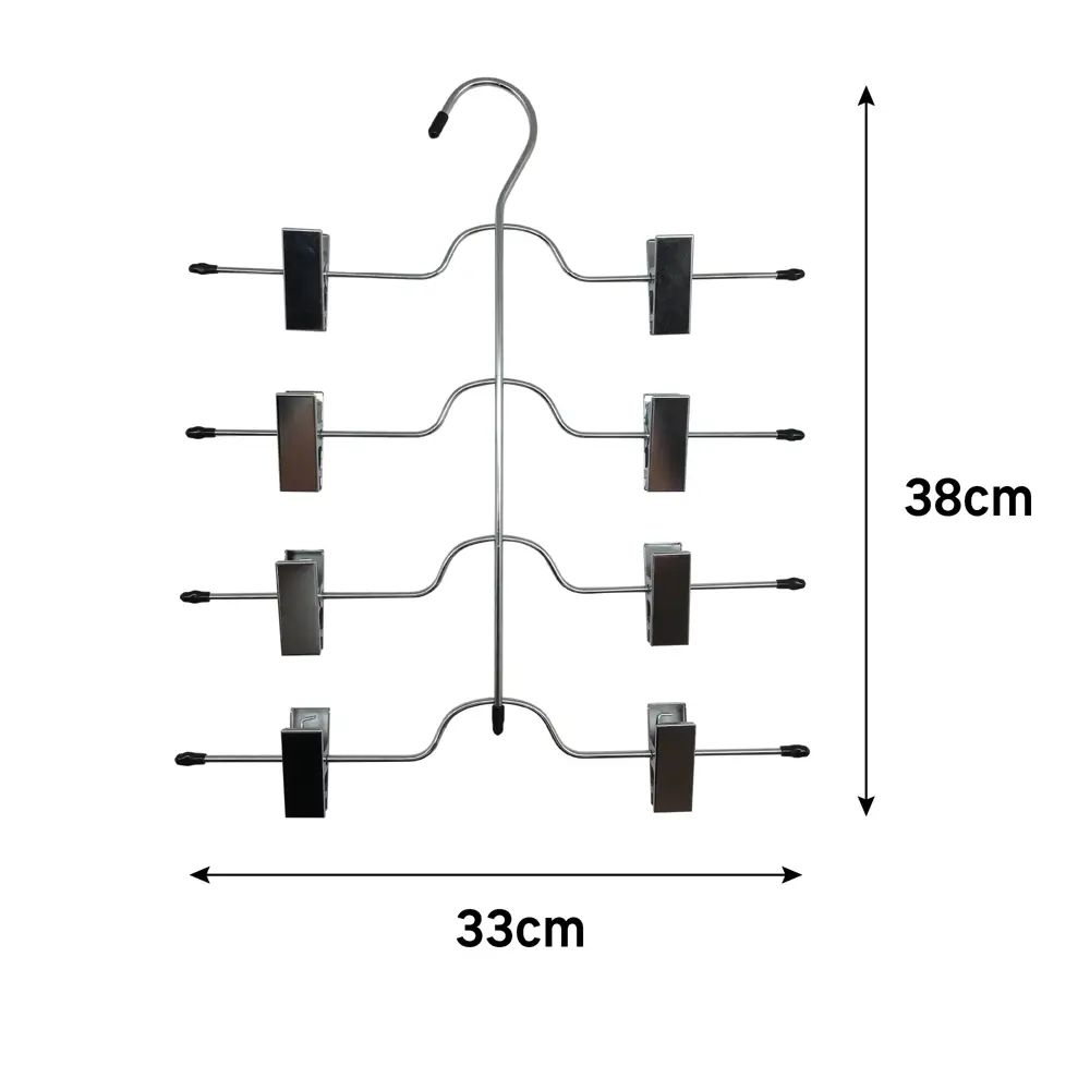 Вешалка-зажим SPACEO для брюк с двойным крючком 82680678 Вешалка с зажимами STLM-0033936 - Вид №4