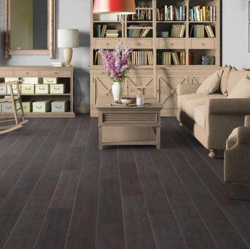 Виниловый ламинат Tarkett Lounge Bali Дуб с брашью (Текстурированная) 914,4х152,4/101,6 мм 1000901217 - Вид №6