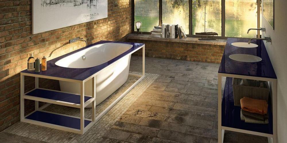 Напольная ванна Naked Combi Glass1989 MFD00H - Вид №2