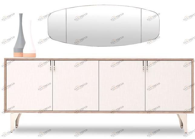 Enza Home Комод деревянный с распашными дверцами Netha sun-id-1451743