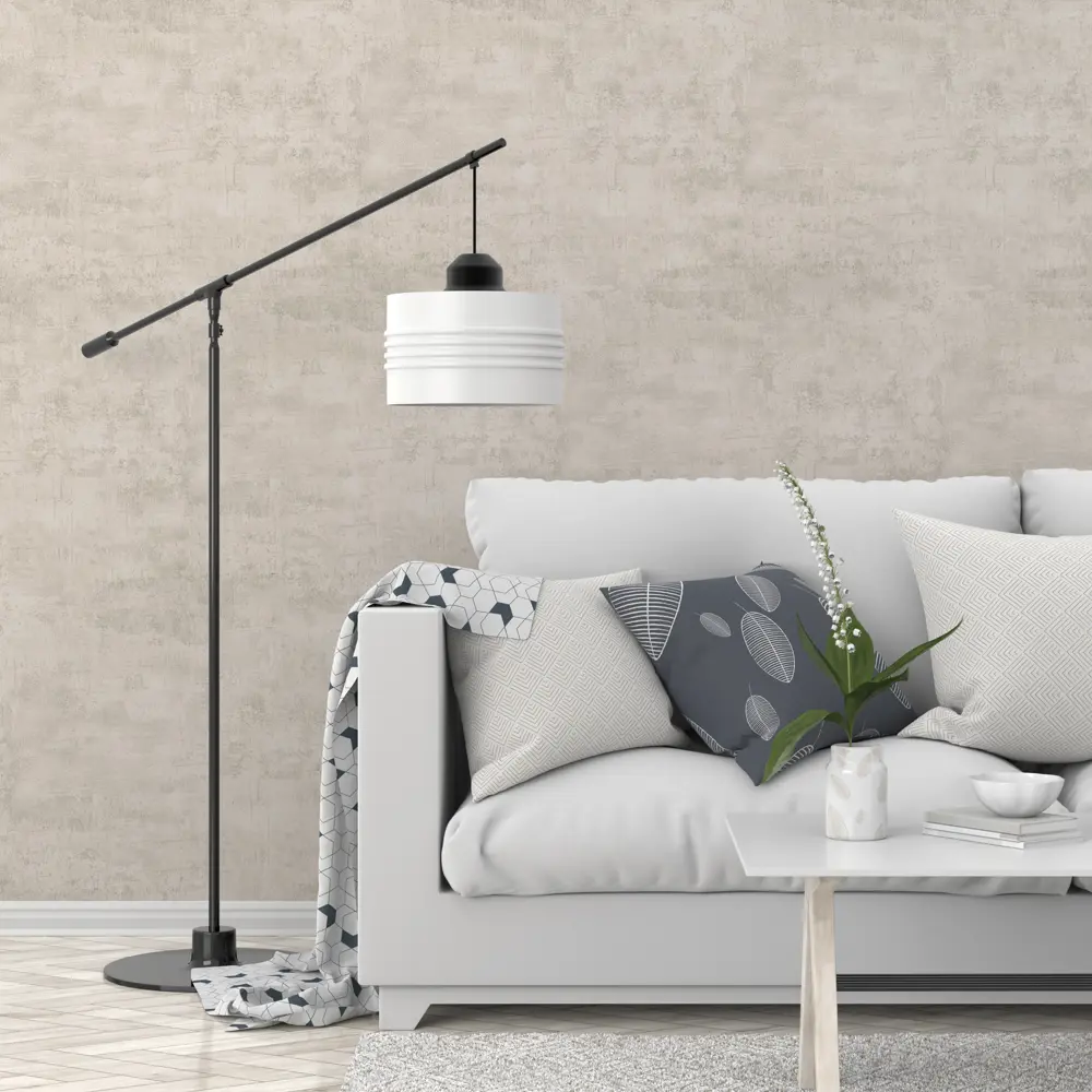 Флизелиновые обои АРТЕКС Аркада - серо-бежевая классика для элегантного интерьера 82637371 STLM-0032534 - Вид №4