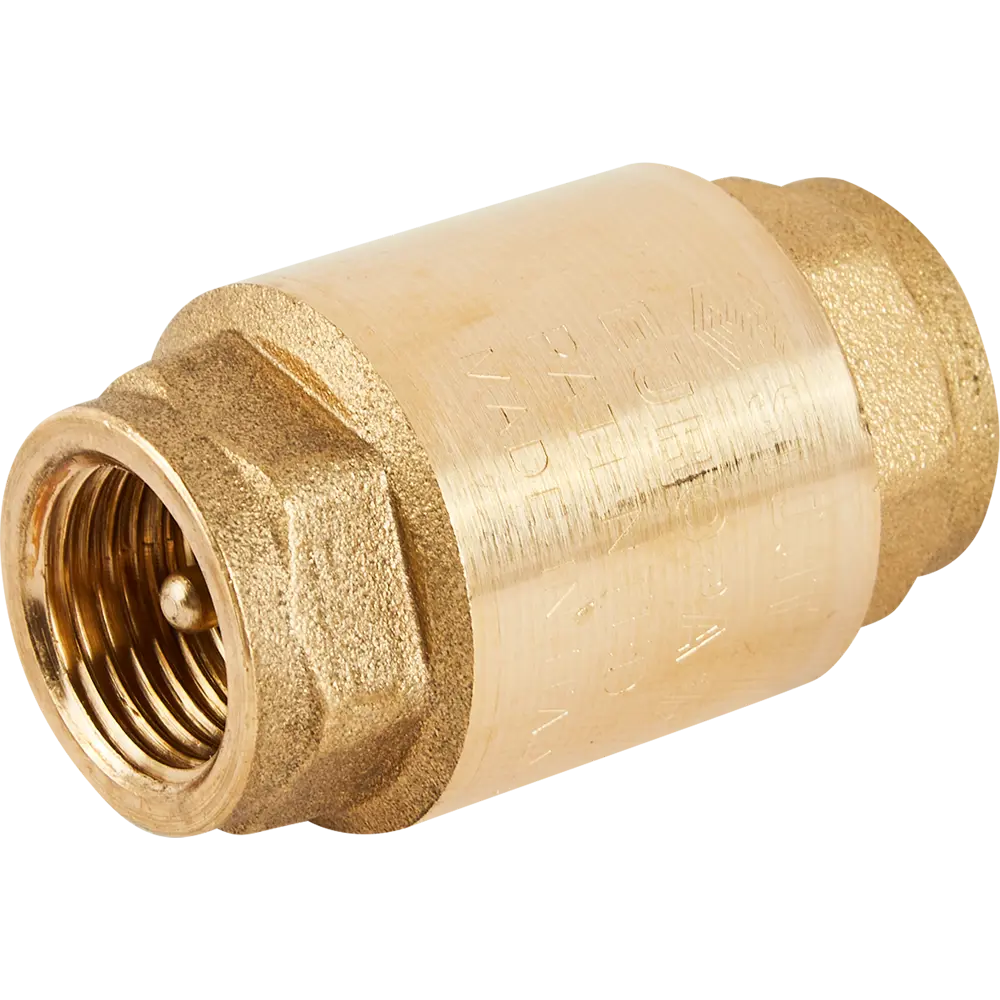 Обратный клапан Stout 1/2" пружинный с металлическим седлом 82275596 STLM-2048796 