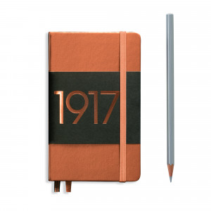 458779 Блокнот А6, 187 стр., в линейку, медный Leuchtturm 1917