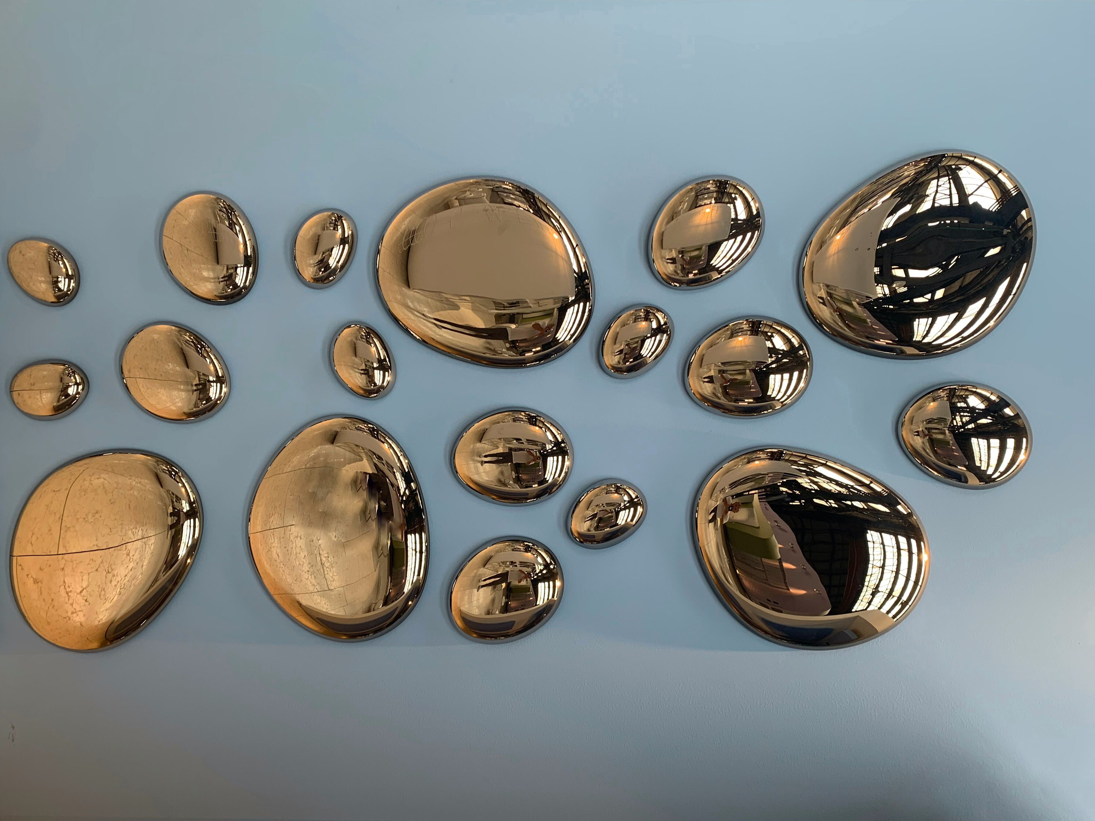 Декоративный предмет из зеркального стекла PlusObject Drops ARCH-00103427 - Вид №1