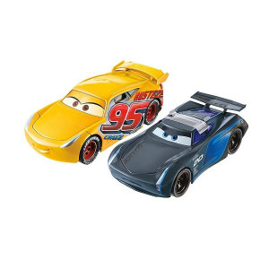 FCX95 Mattel Cars Ассортимент машинок - перевёртышей Cars3 (Mattel)