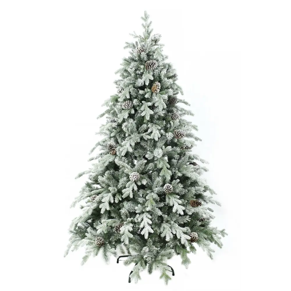 Ель новогодняя искусственная Crystal Queen заснеженная 240 см BEATREES STLM-2047823