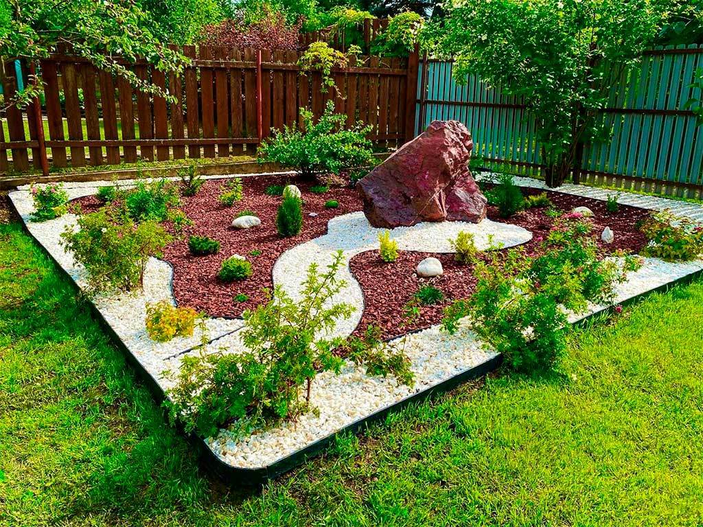 Пластиковый бордюр 78 мм, длина 1 м ГеоПластБорд GPBST-47 - Вид №4