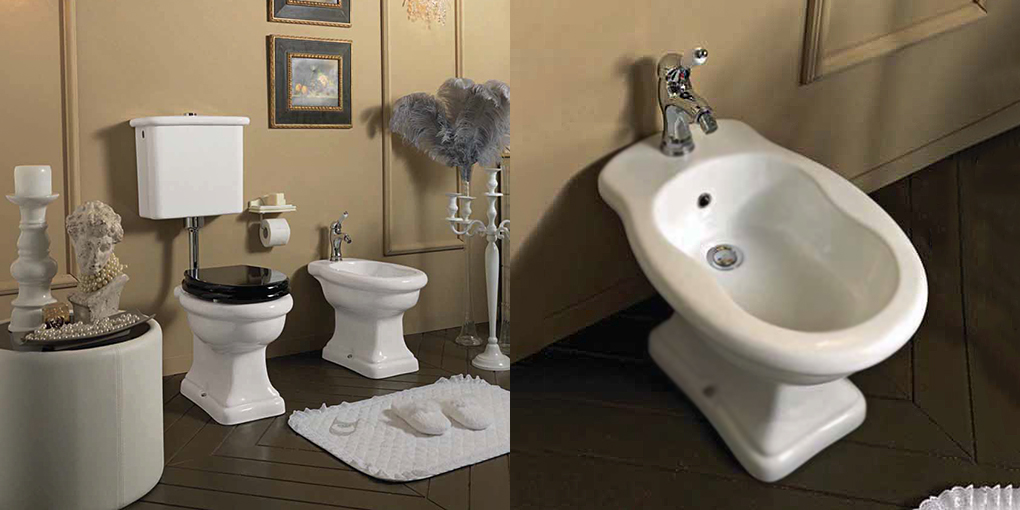 CERVASP Приставной унитаз напольный Белый Eurodesign Lord Италия - Вид №3