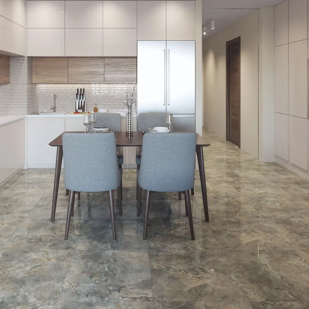 83762991 Керамогранит Incolor Sorrento 60x60 см 1.44 м² полированный цвет серый STLM-0044421
