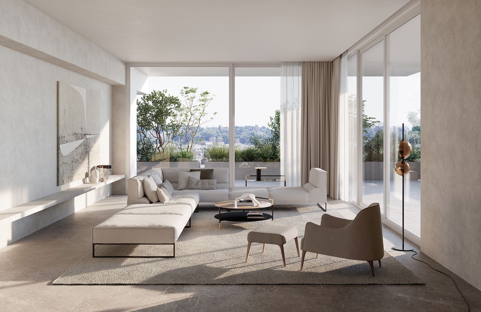 Кожаное кресло с подлокотниками Frigerio Джеки ARCH-00105427 - Вид №6