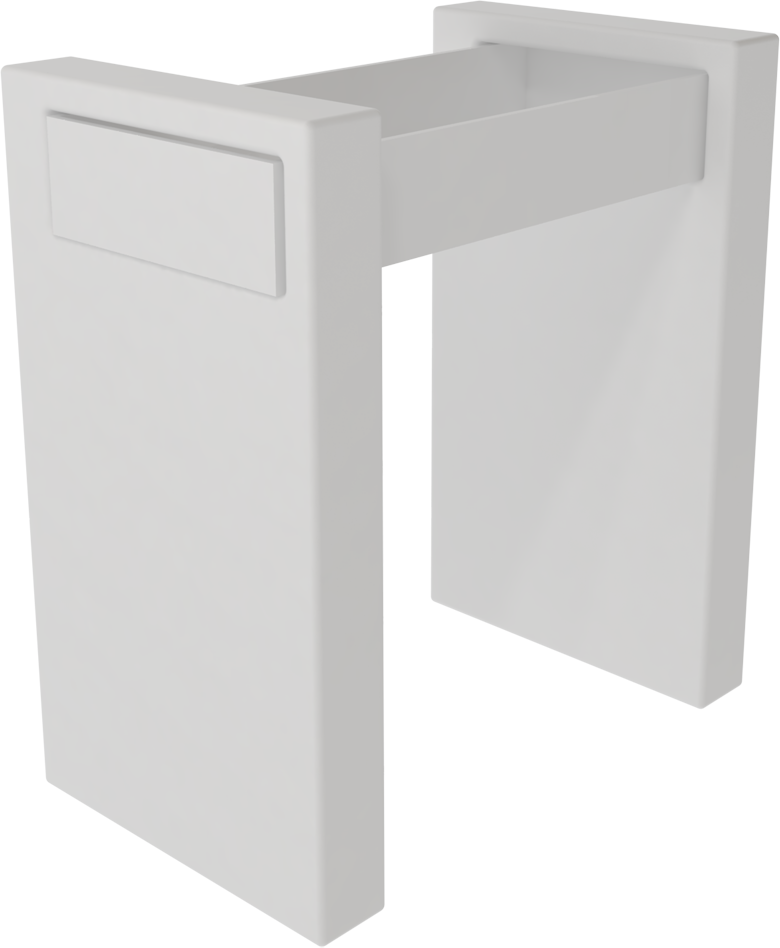 BXLACOL80FS0 Напольная раковина стоящая GSG CERAMIC BOX