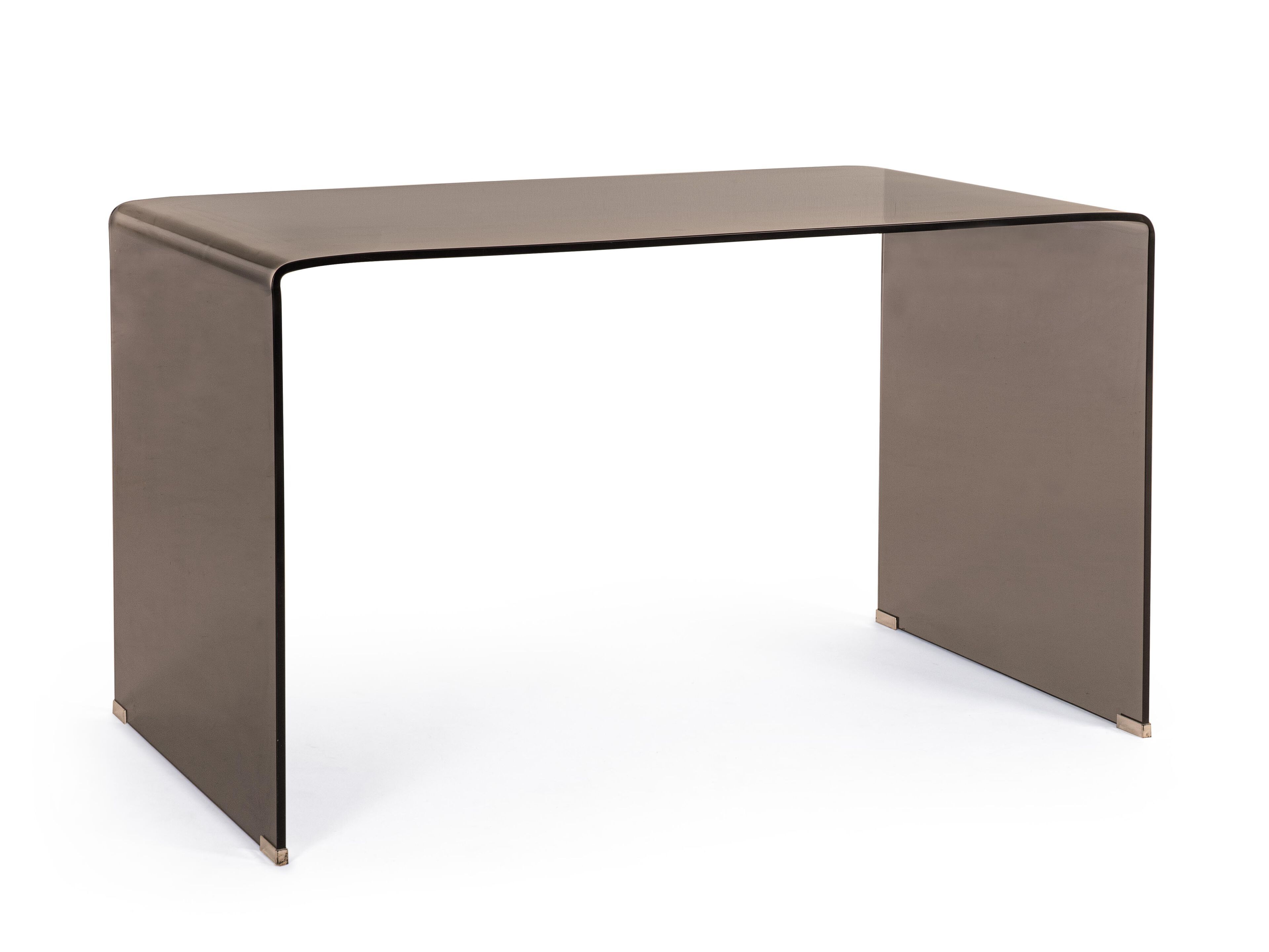 Прямоугольный стол из закаленного стекла BIZZOTTO радужная оболочка ARCH-00103356