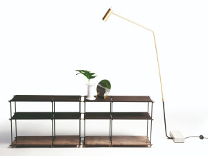 Секционный книжный шкаф из дуба